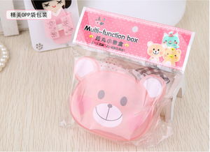 卡通透明小熊藥盒 義烏和興日用品商行的創意健康小物